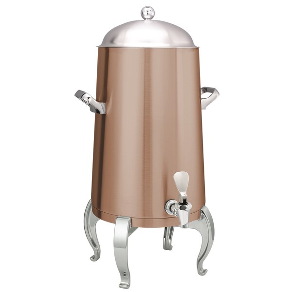 Service Ideas Flame Free Thermo-Urn Rose Gold Regal Style Vacuum Insulated Urn, 5 Gallon URN50VRGRG - main